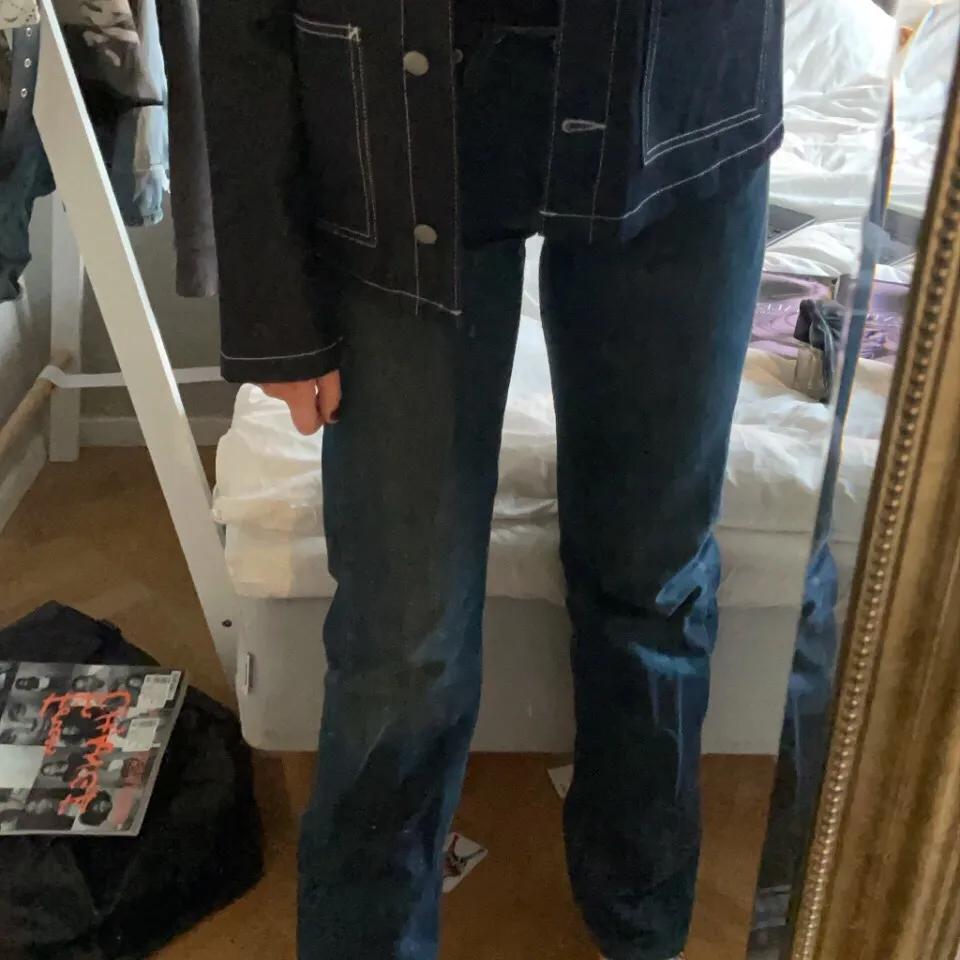 Levis jeans i modell 501, supersnygga och ovanlig färg (rak modell)💕💕 buda ifrån 150(KÖP DIREKT:300). Jeans & Byxor.