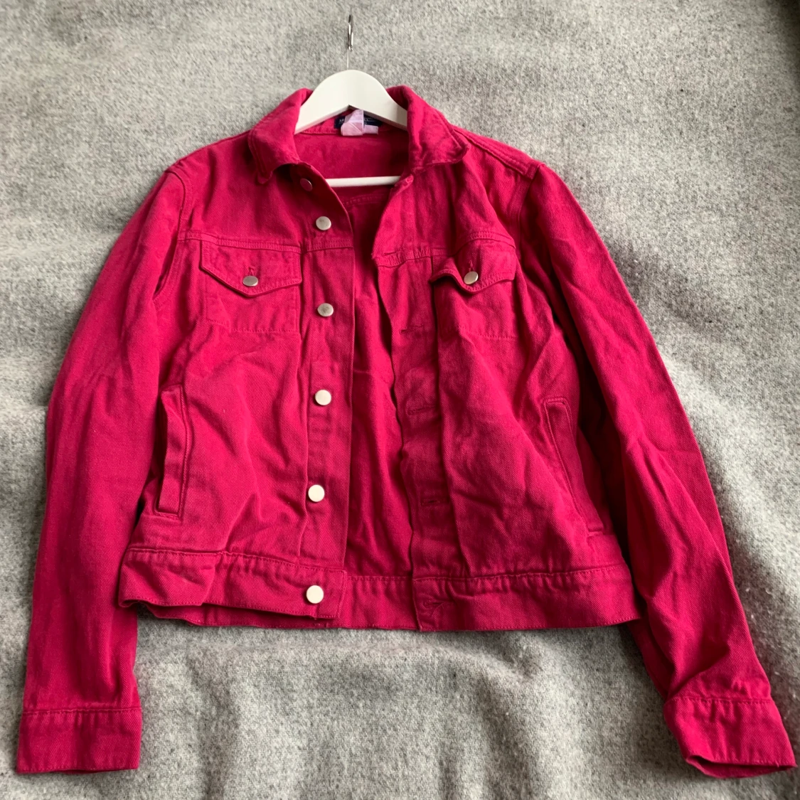 American Apparel chockrosa jeansjacka - 90