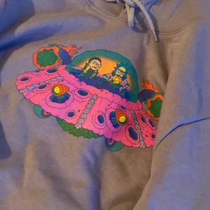 Rick&Morty hoodie - Cool hoodie som tyvärr inte kommer till användning🧍🏼
