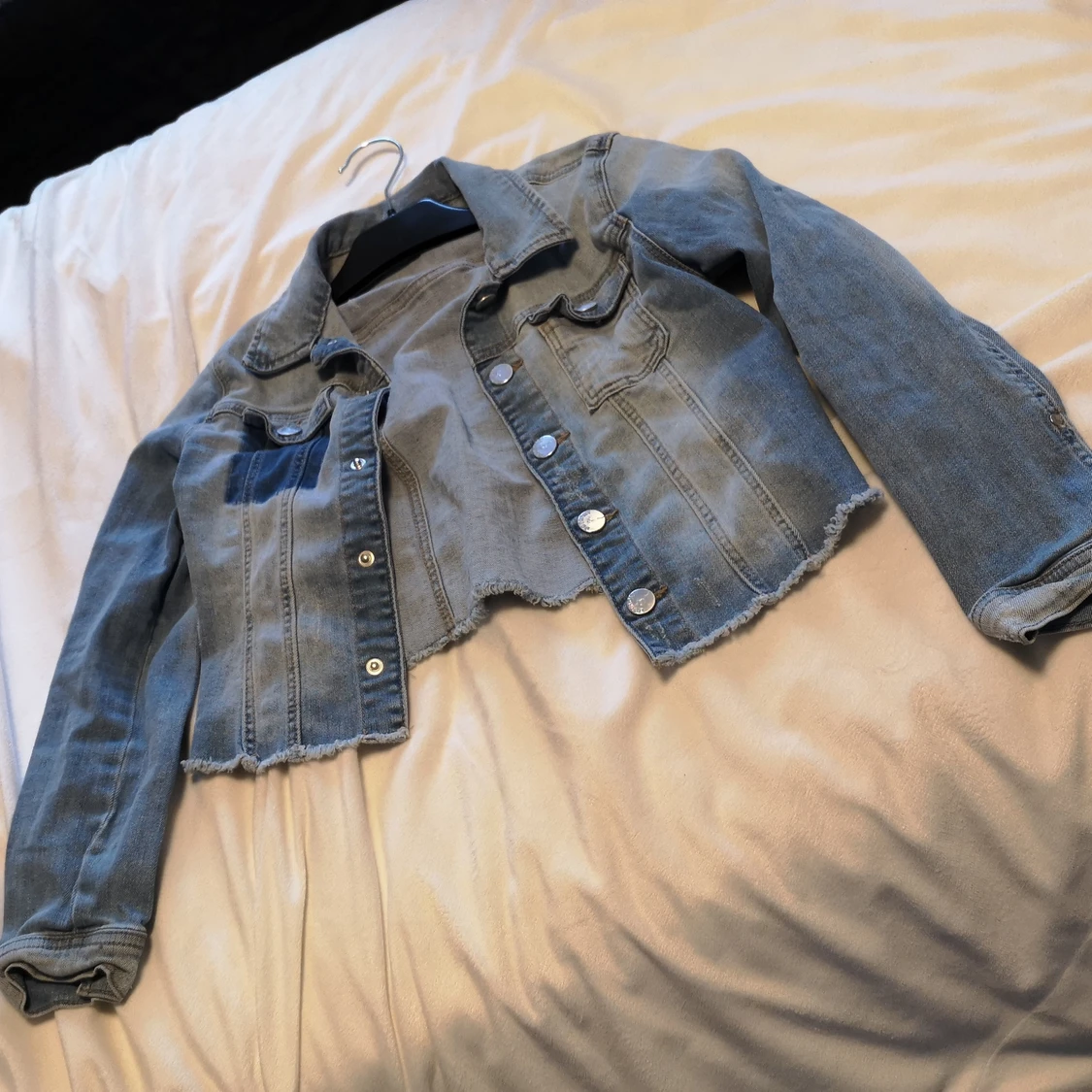 Croppad Jeans jacka  - 90