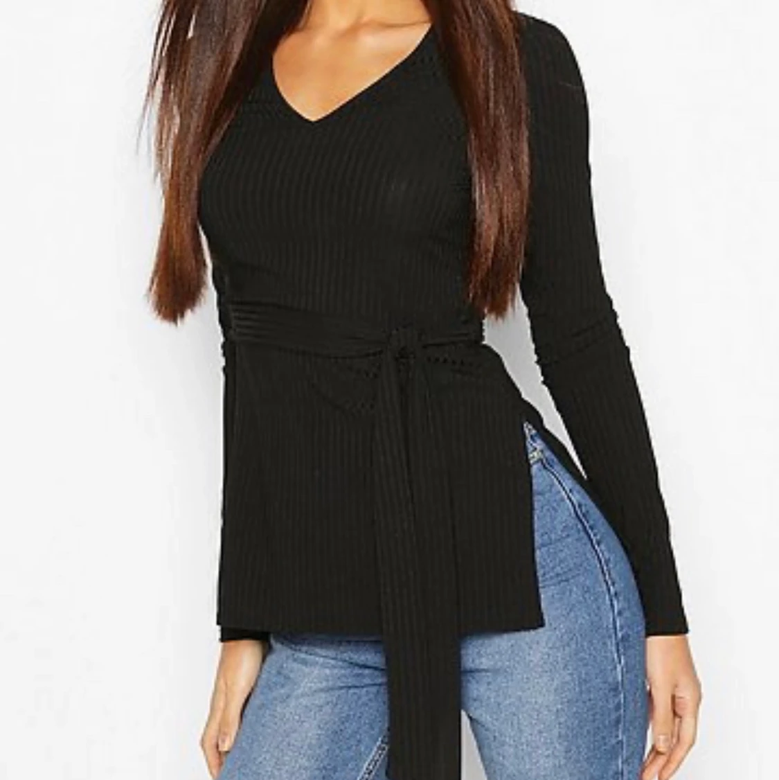 Fin tröja med slits