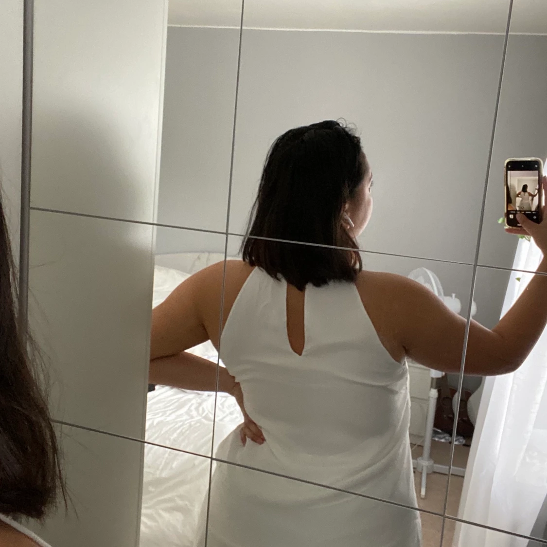 H&M vit klänning Storlek 42 - 91