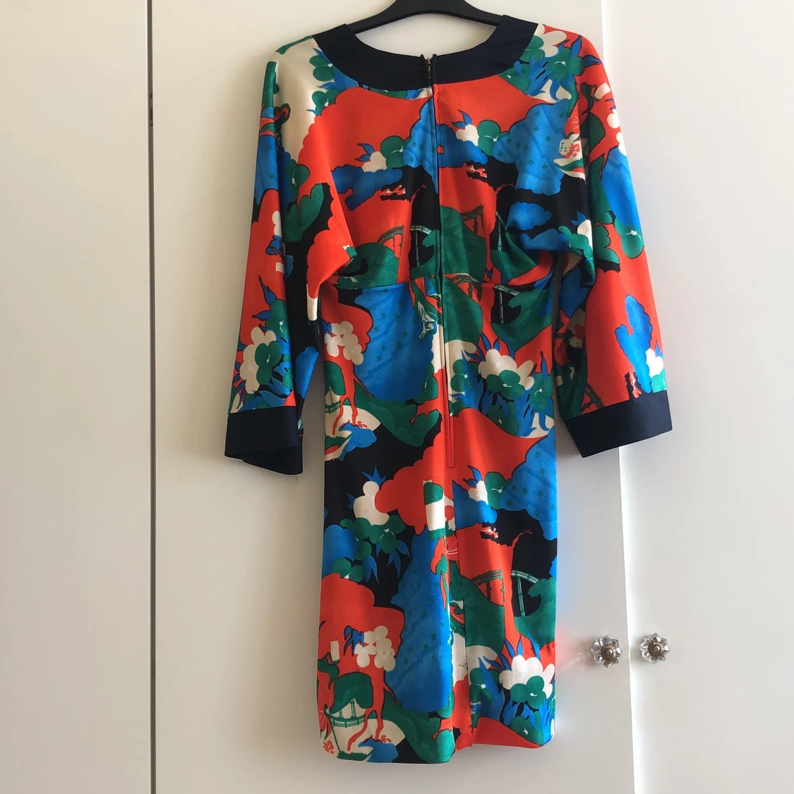 Blommig klänning retro - 90