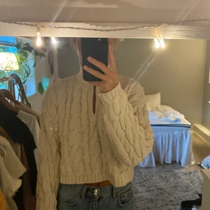 Finstickad tröja  - Oanvänd finstickad tröja från NA-KD ❤️