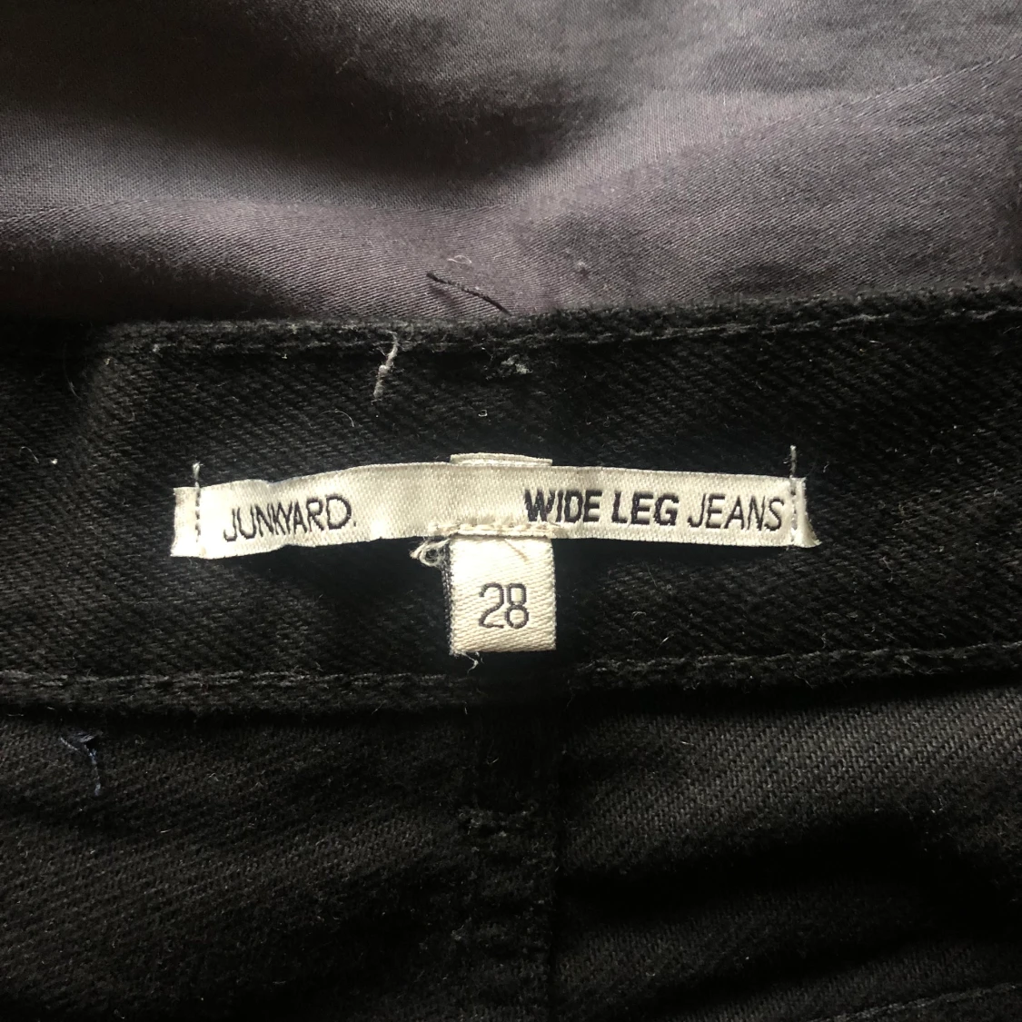 Junkyard svarta jeans stel 28 - 91
