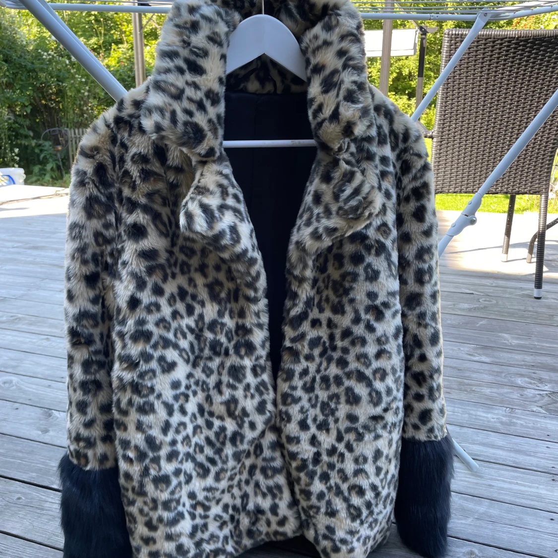 Fuskpäls leopard - 90