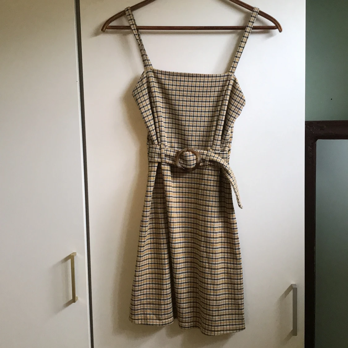 Rutig klänning - 90