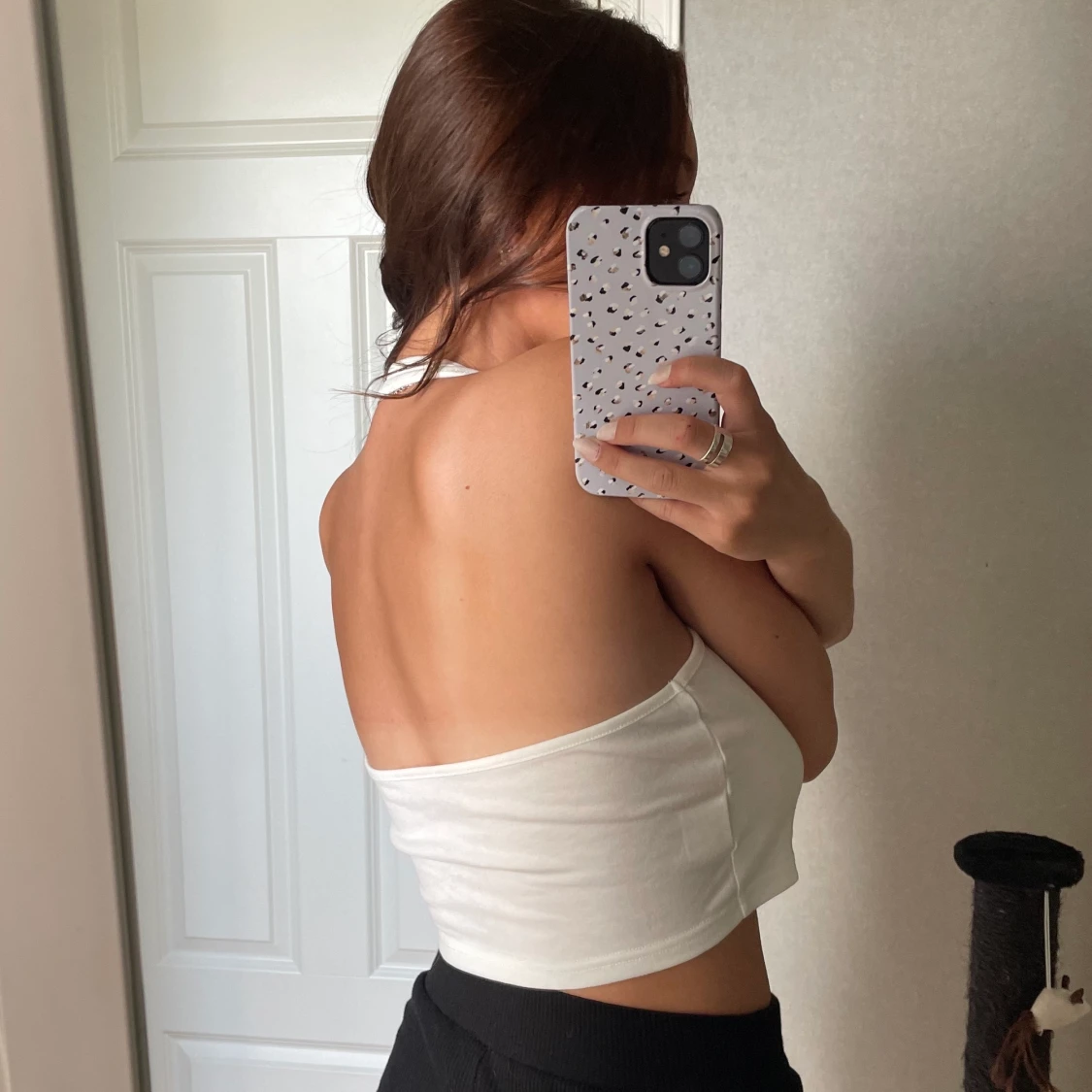 Vitt linne/topp - 90