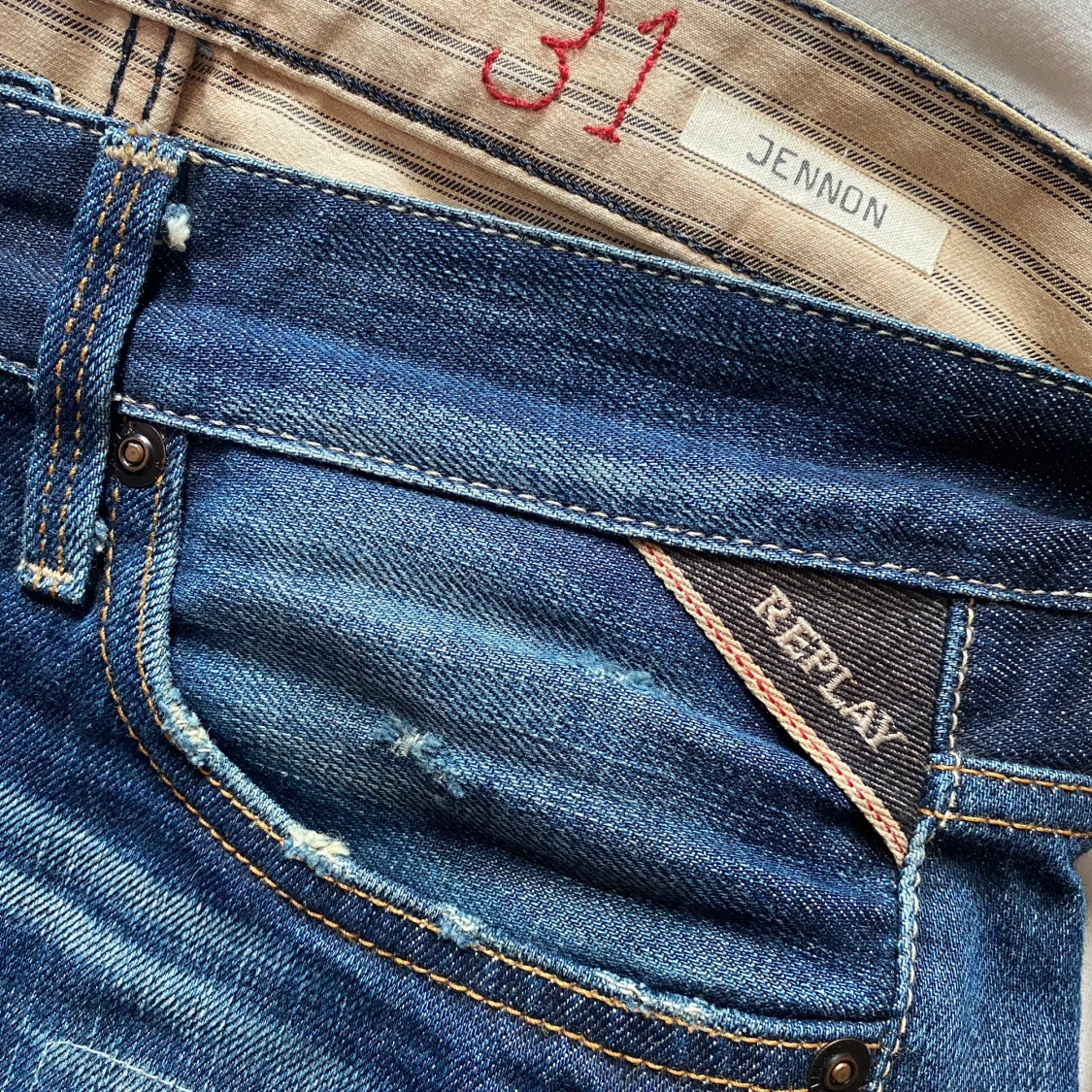 replay jeans storlek 31/32