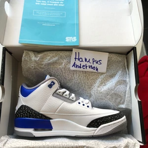 Air Jordan 3 racer blue - Aj3 racer blue Size Us9 (42,5) DS pris 2500kr
