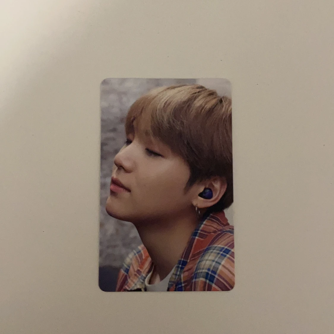 Suga bts photocard 