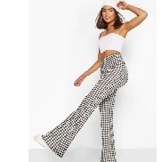 Bootcut leggings - Leggingsen är jätte fina. Långa och randiga. 