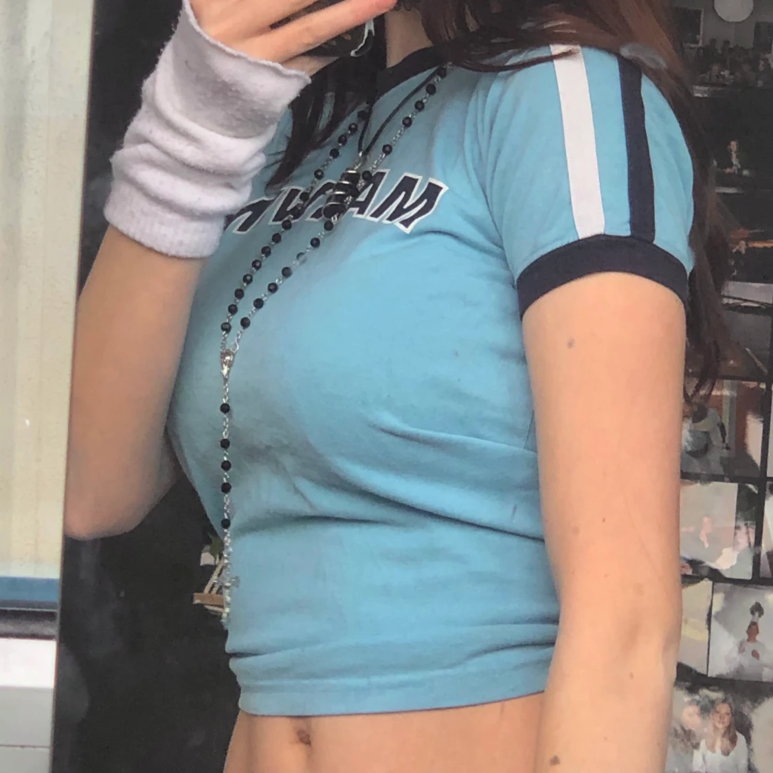 as gullig t-shirt med tryck - 90