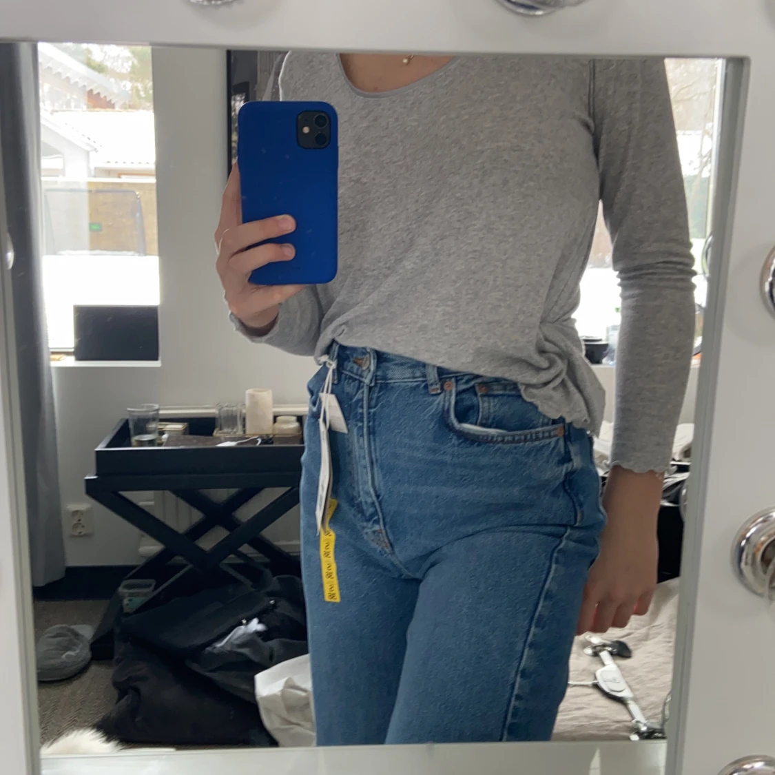 helt nya populära jeans ifrån pull and bear💕 - 90