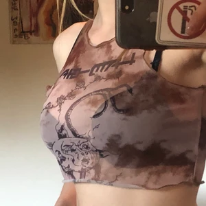 Genomskinligt linne med mönster  - Original pris 99kr