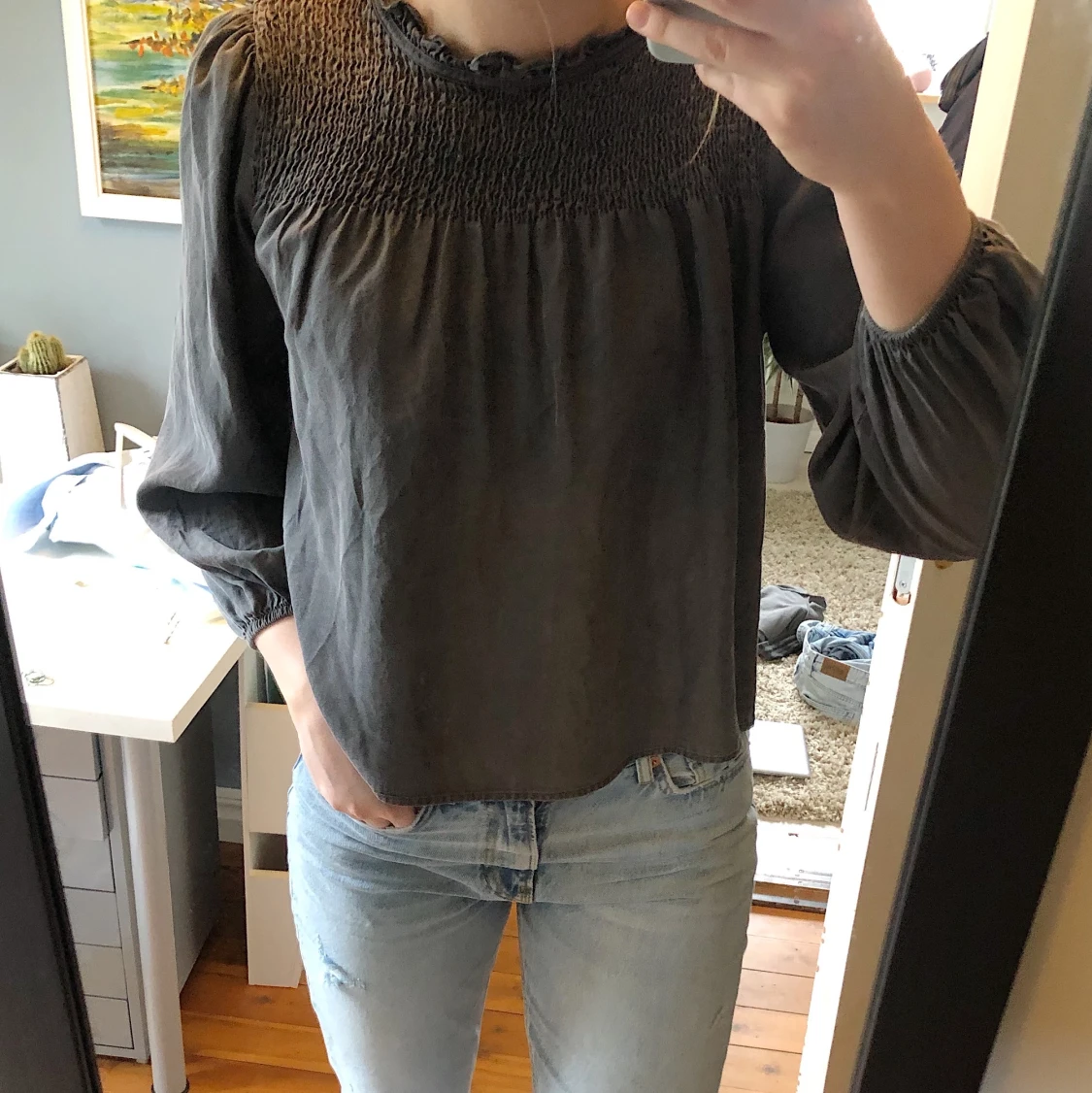 Blus från Zara strl XS