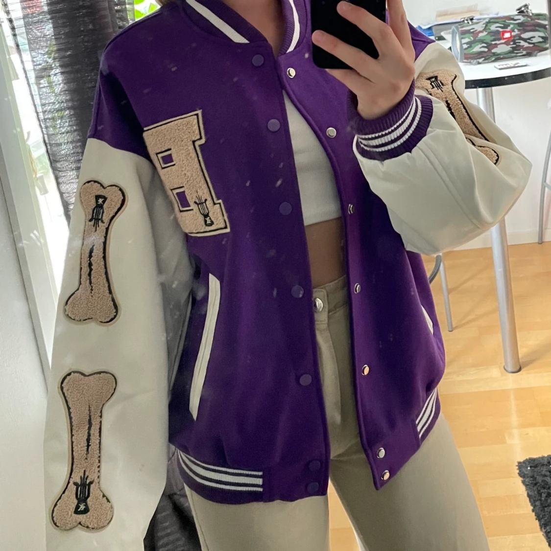 Varsity jacka/baseball jacka 