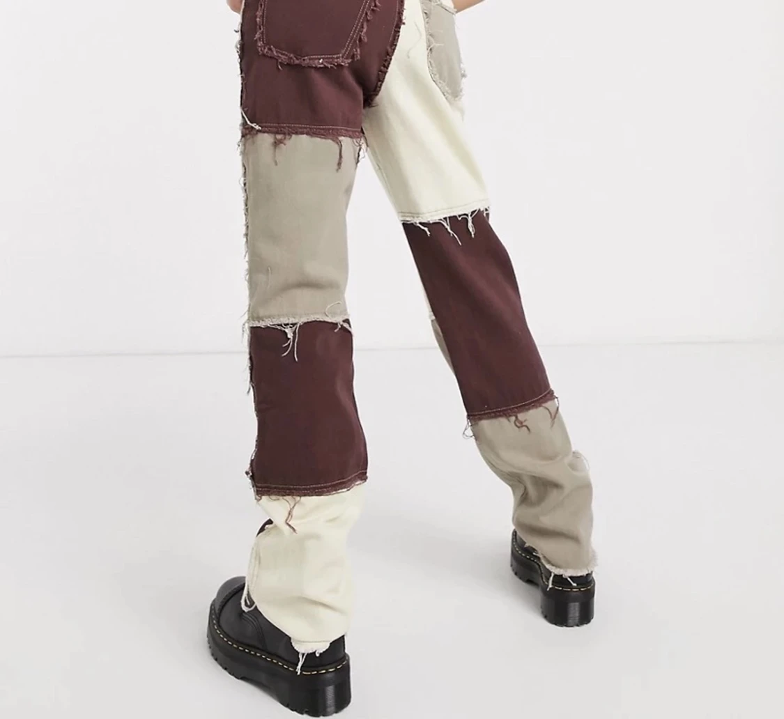 patchwork jeans Jaded London 