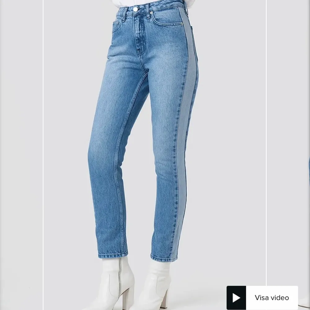  helt oanvända jeans från nakd, frakt ingår ej💕. Jeans & Byxor.