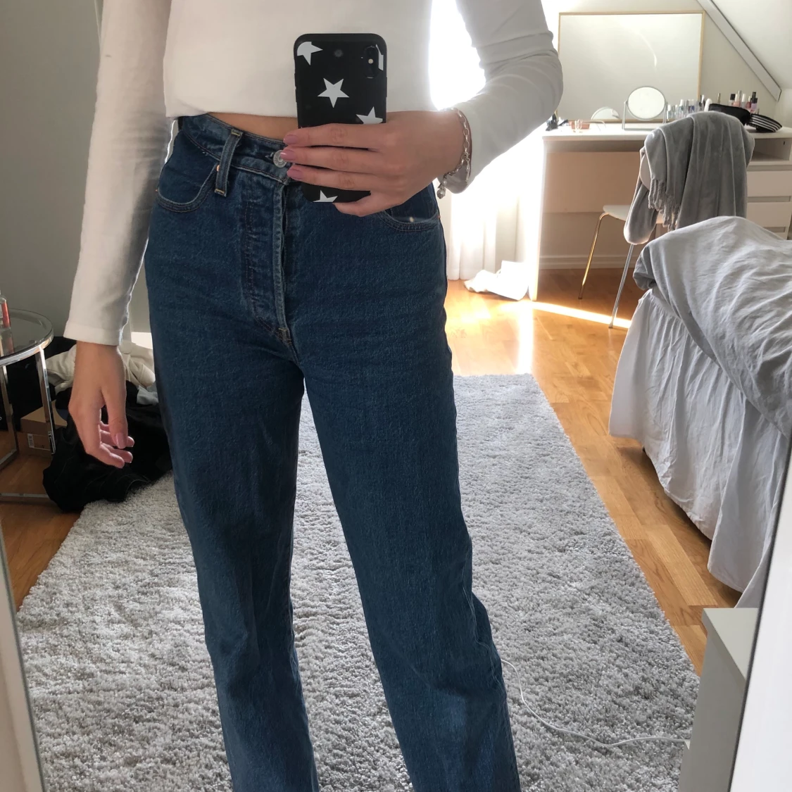 Levis ribcage straight