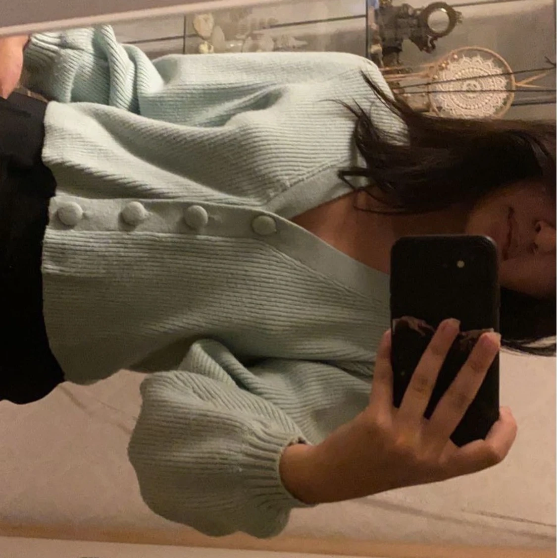 tröja med knappar  - 90