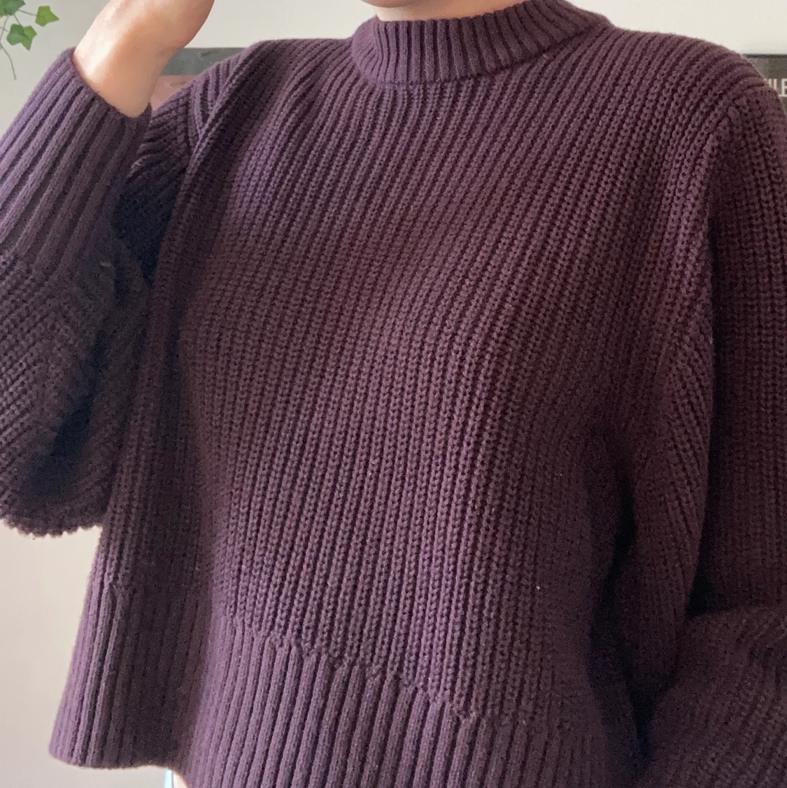 Stickad jumper  - 90