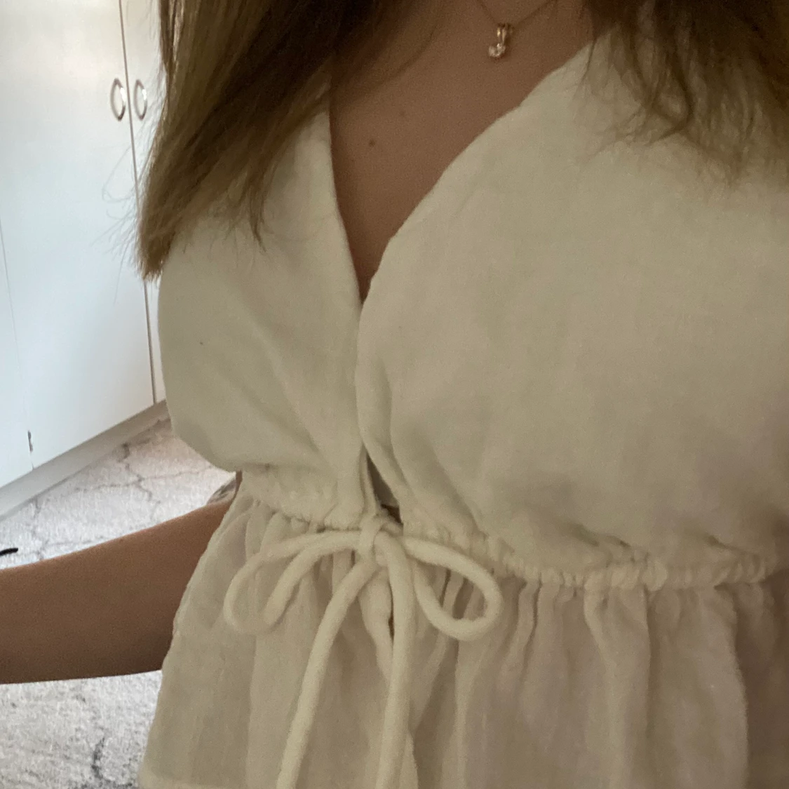 Vitt linne från Bikbok  - 90