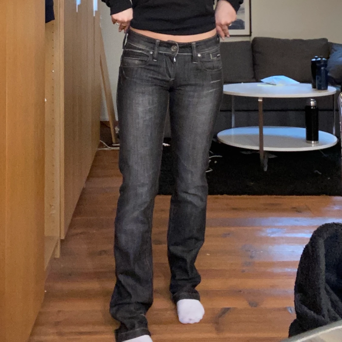 Skitsnygga lågmidjade decon jeans - 91