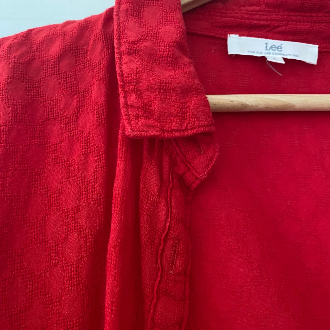 Röd t-shirt skjorta - 91