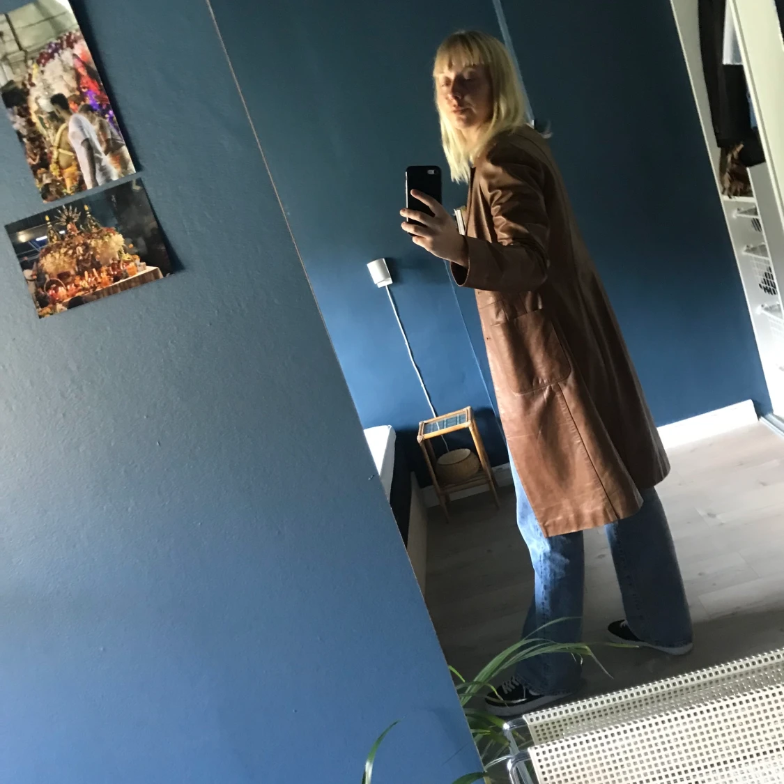 Brun Skinnjacka från AUS - 91