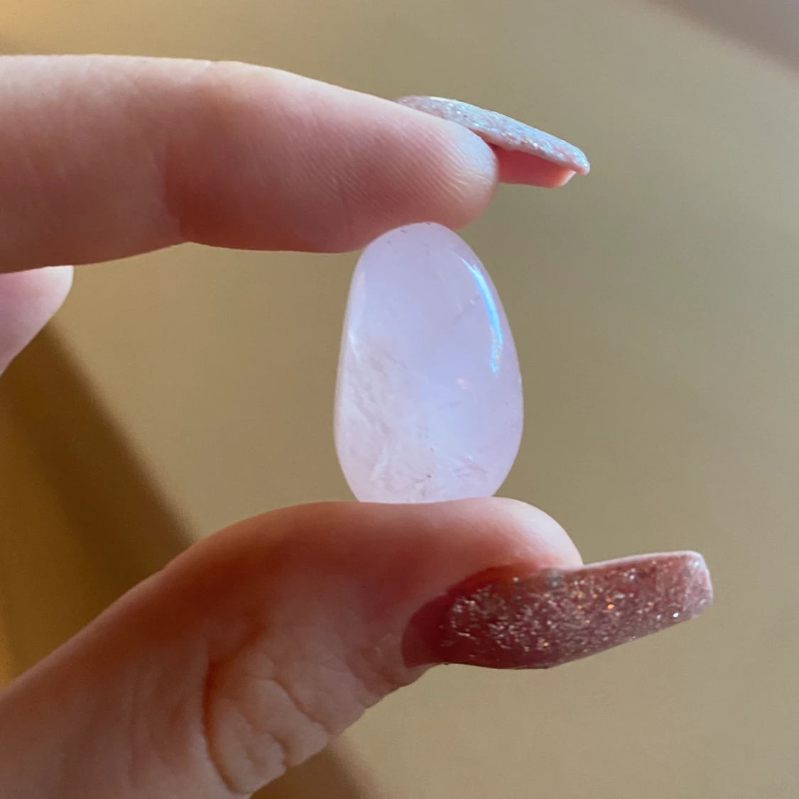 Rosenkvarts kristall!