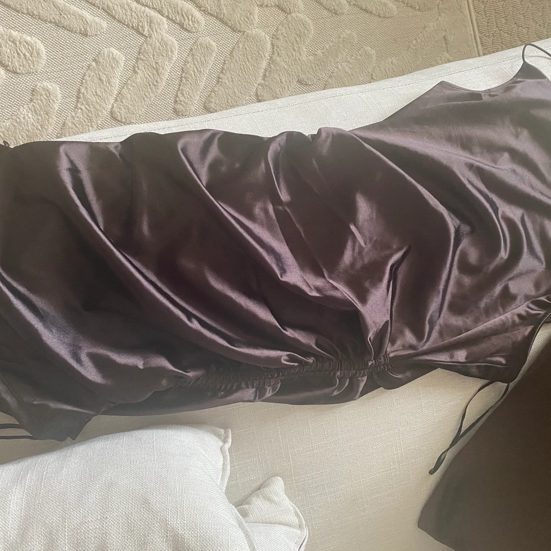 Mörkbrun klänning  - 90