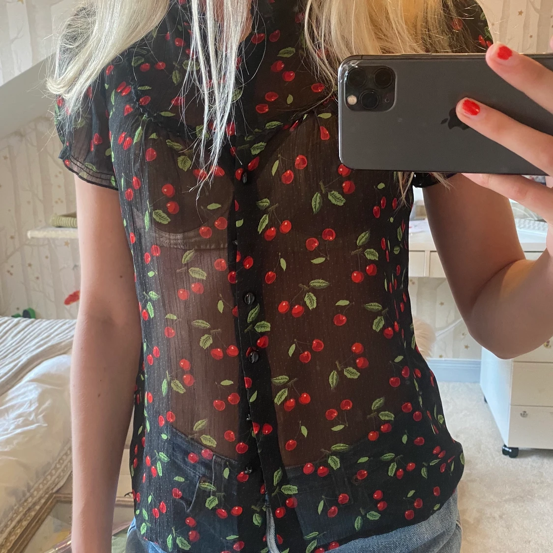 Körsbär topp - 90