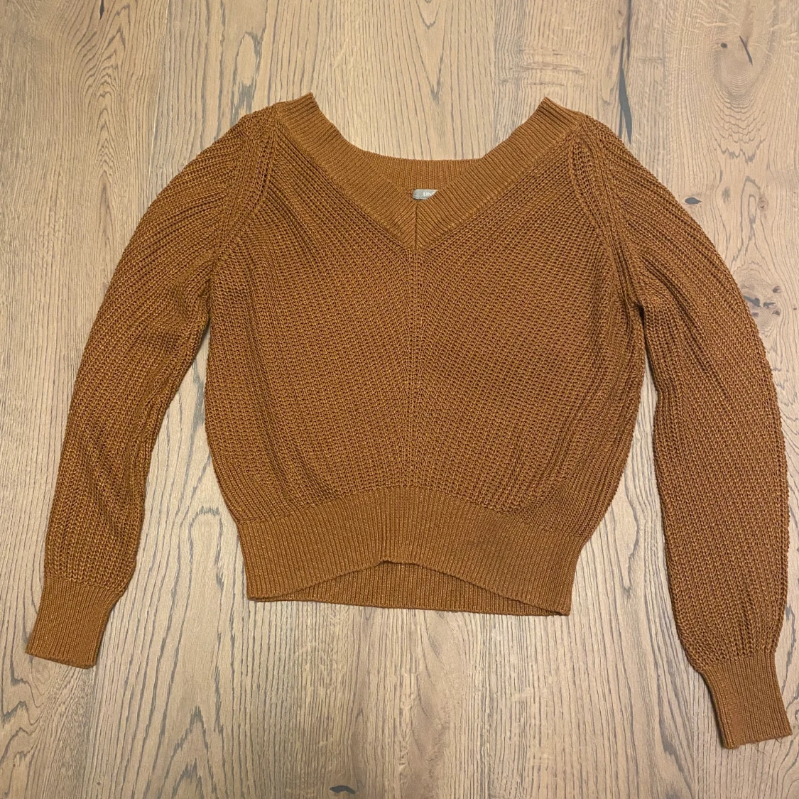 Stickad tröja Lindex strl S
