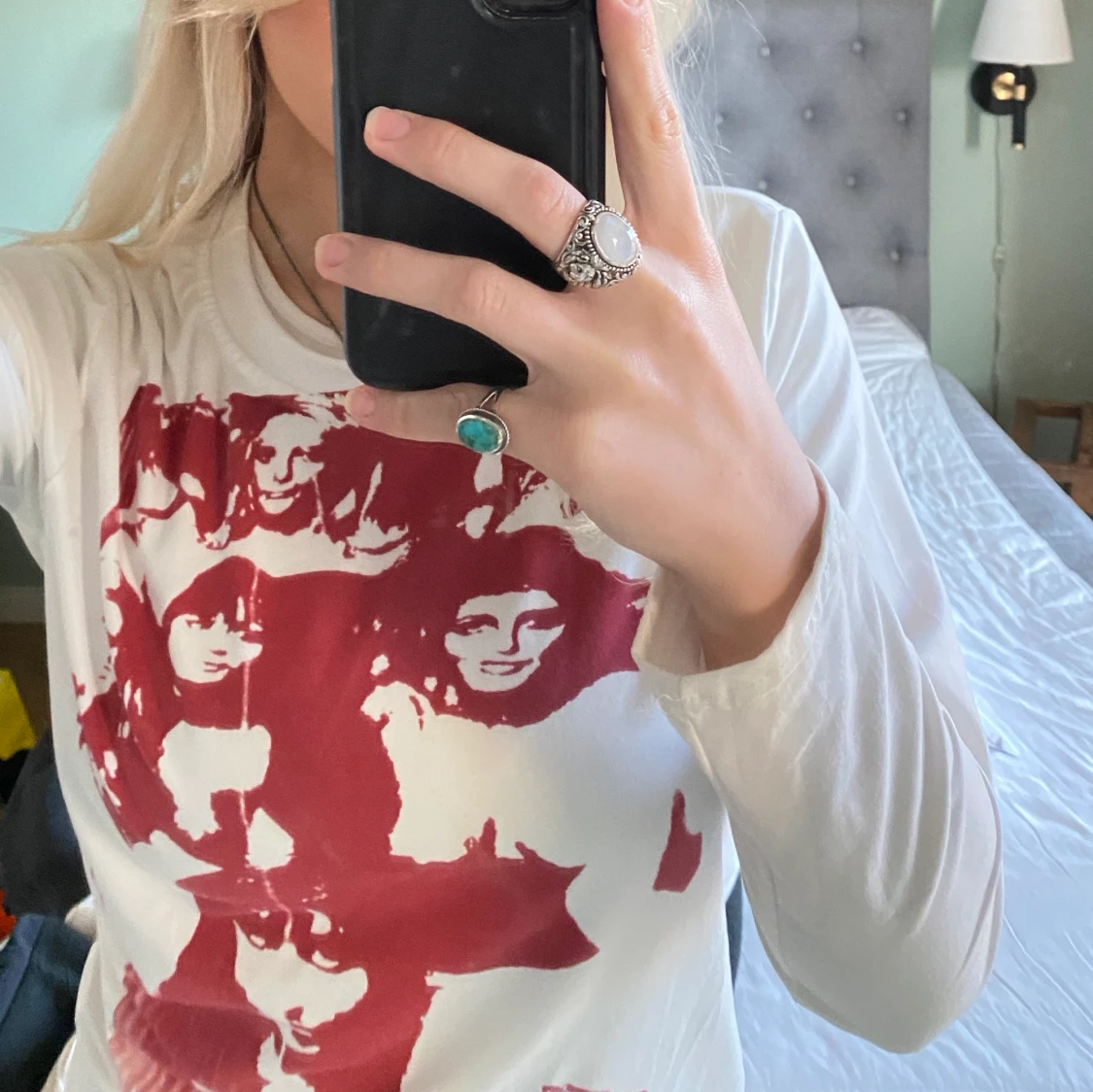 Super snygg långärmad t-shirt - 90