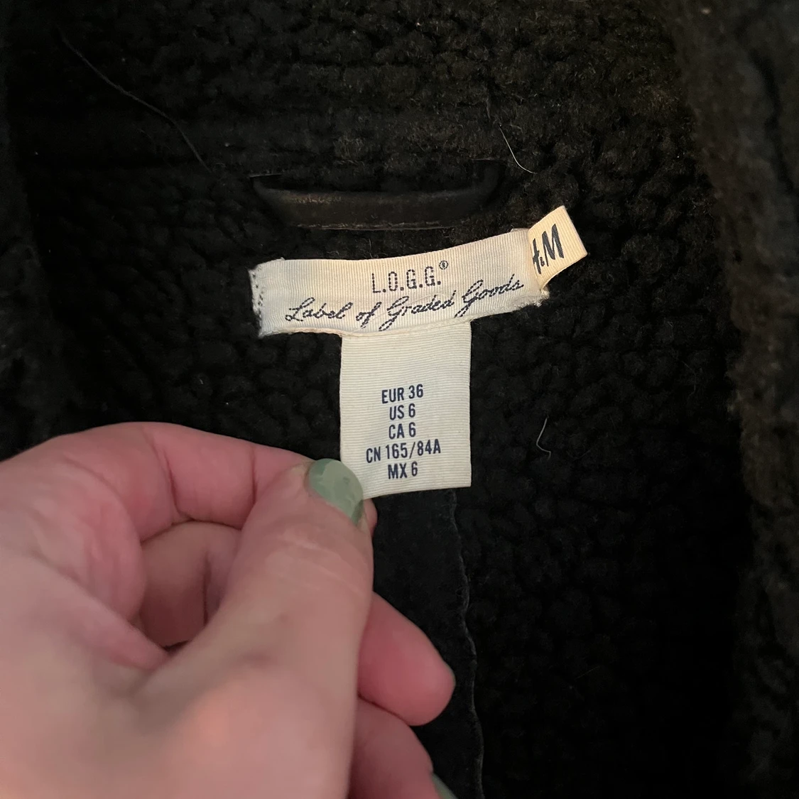 H&M fodrad jacka - 90