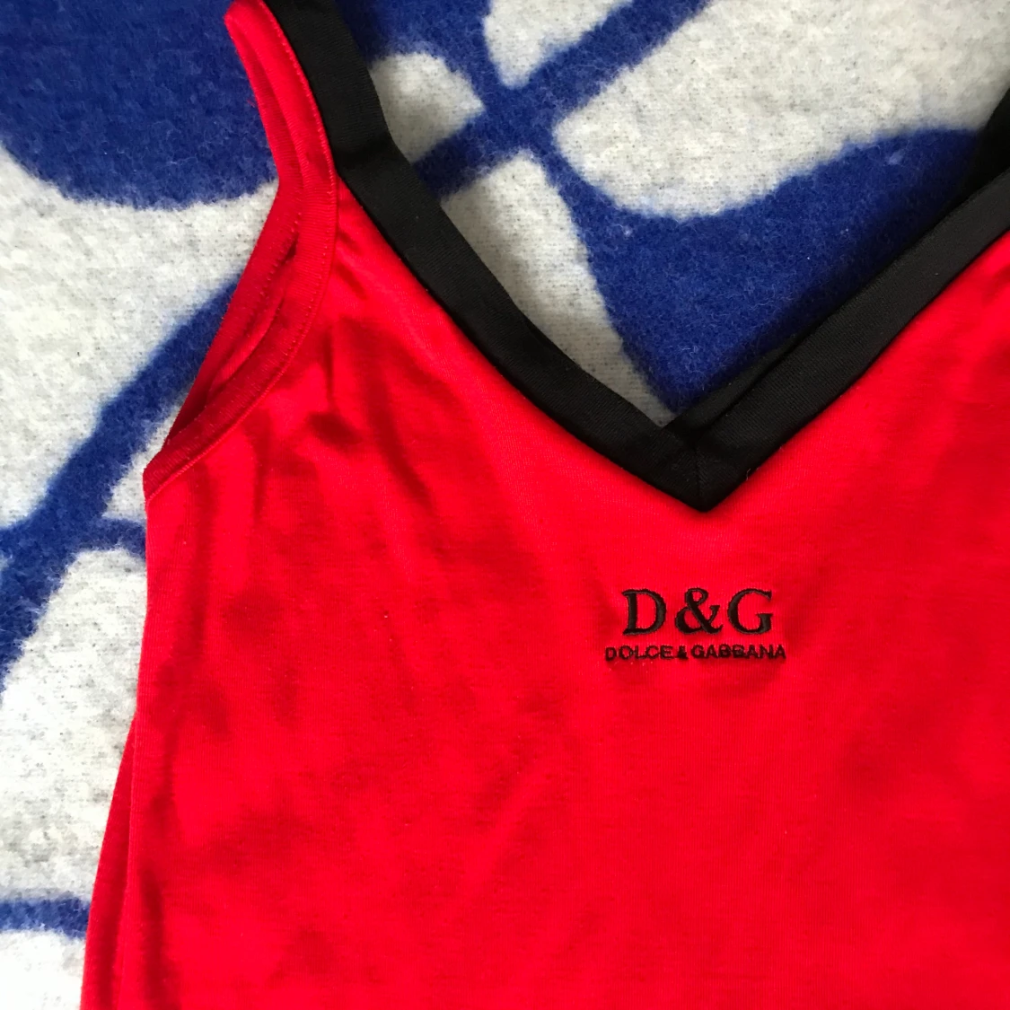 Röd klänning   - 90