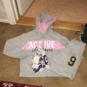 Byxor tjocktröja sporttopp  - Gott skick betalning sker via swish 