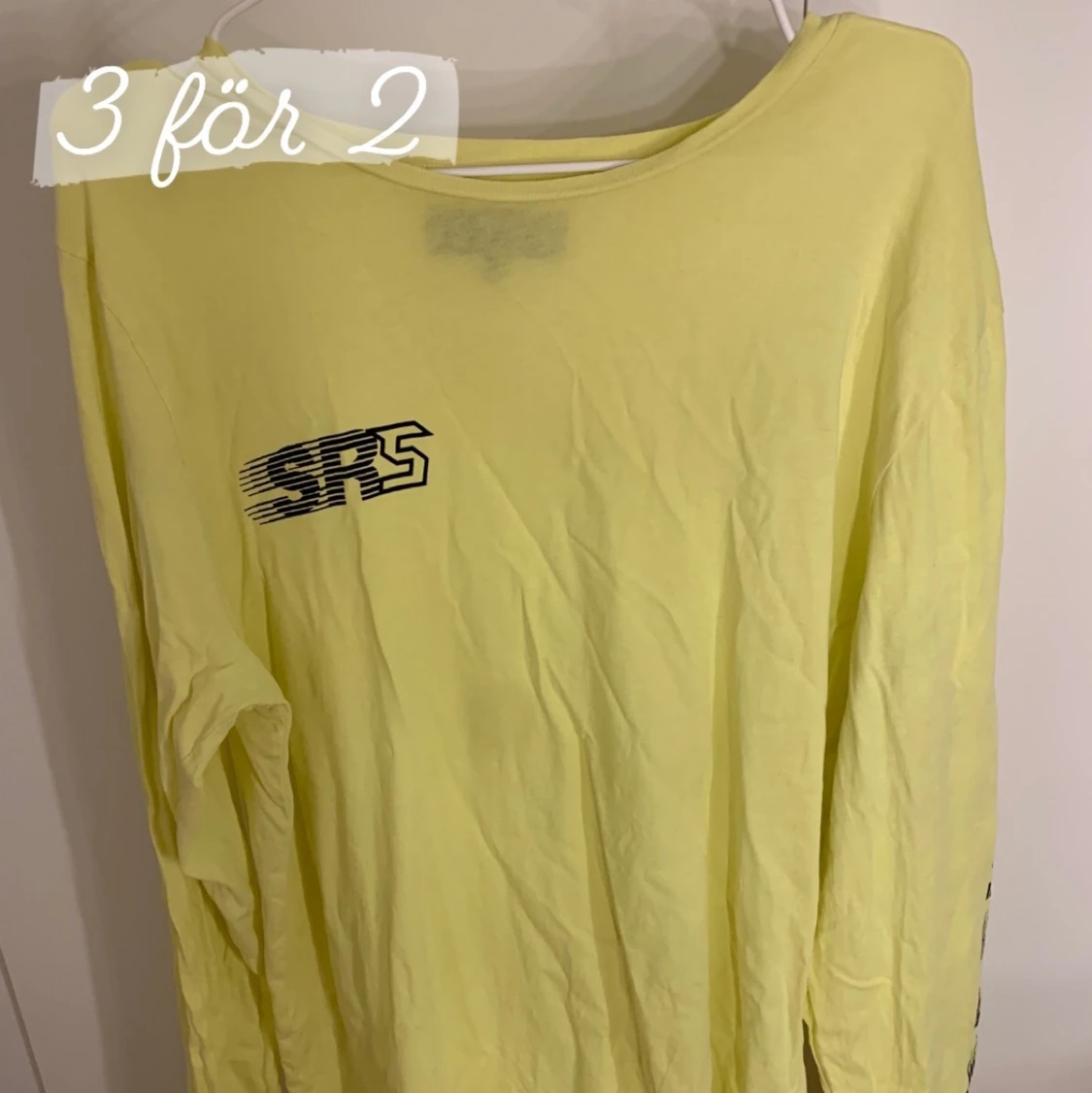 3 för 2 tröja (gul tröja)