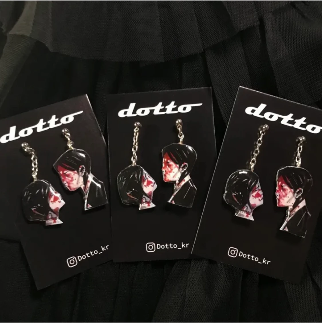 MY CHEMICAL ROMANCE ÖRHÄNGEN ❤️🖤