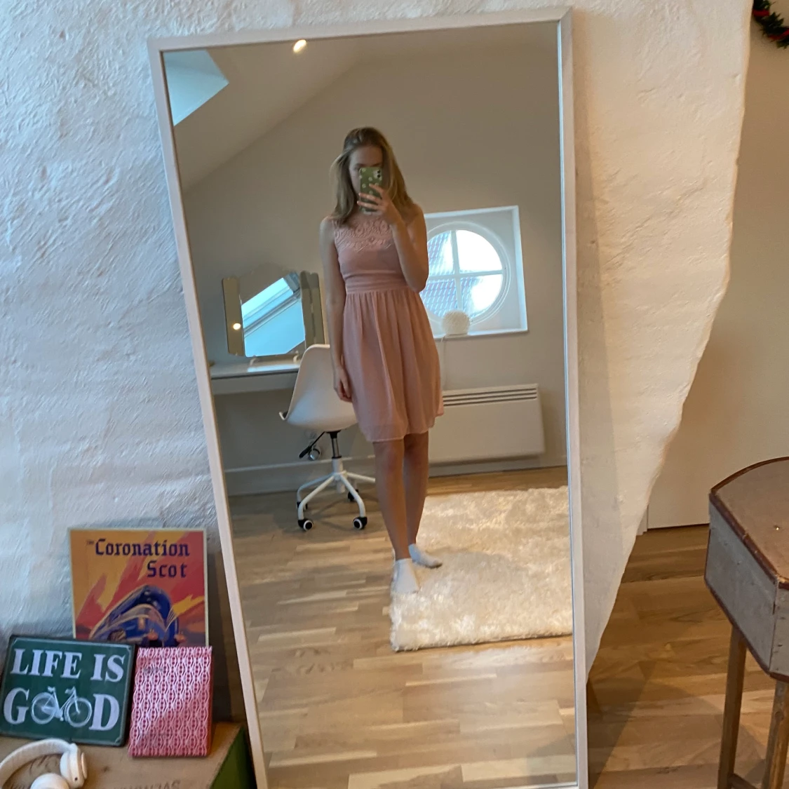 Rosa sommarklänning  - 91