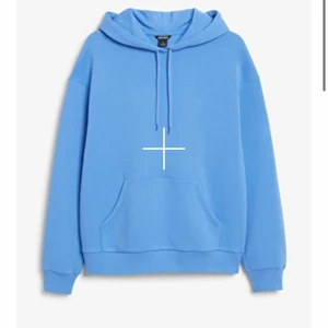Blå hoodie - Skönaste hoodien men kommer inte till användning!!