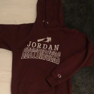 Vintage champion hoodie  - Säljer en vinröd vintage champion hoodie. Blir många intresserad blir det budgivning 