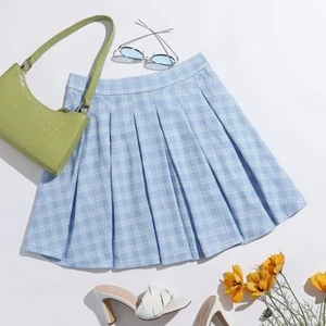 Söt ljusblå tenniskjol - Supersöt ljusblå tenniskjol, älskar verkligen men inte riktigt min stil längre💗 160kr + 50kr frakt💗 Samfraktar såklart om du köper mer från min sida så kanske det kan bli billigare💗