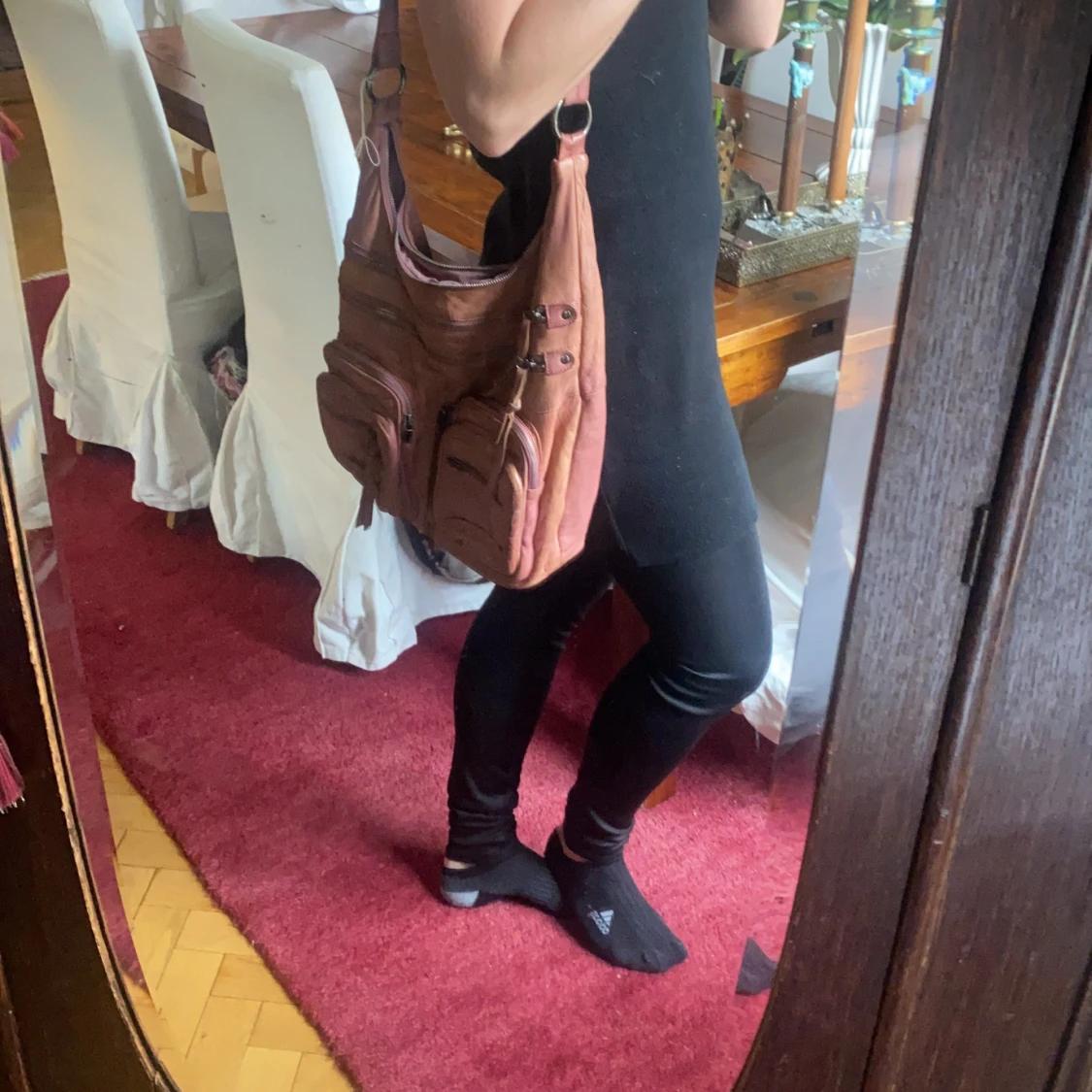 Skinnväska rosa - 91