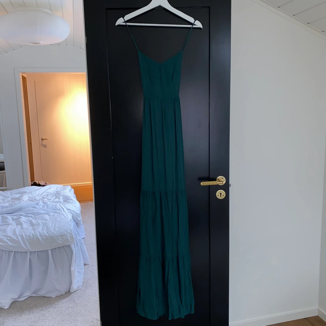 Grön Balklänning med fin rygg!  - 91