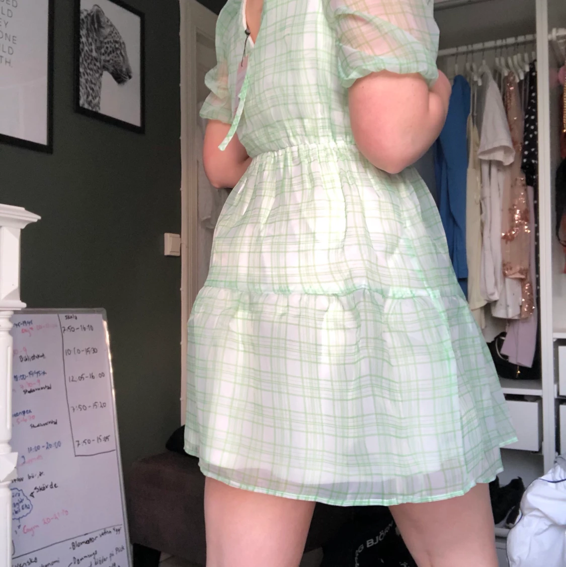 Grön klänning  - 90