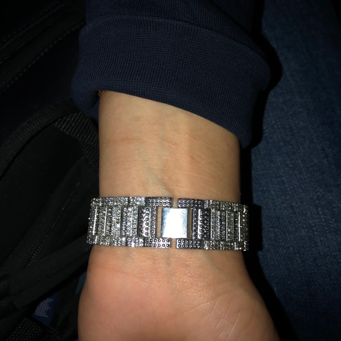 Silvrig klocka  - 91