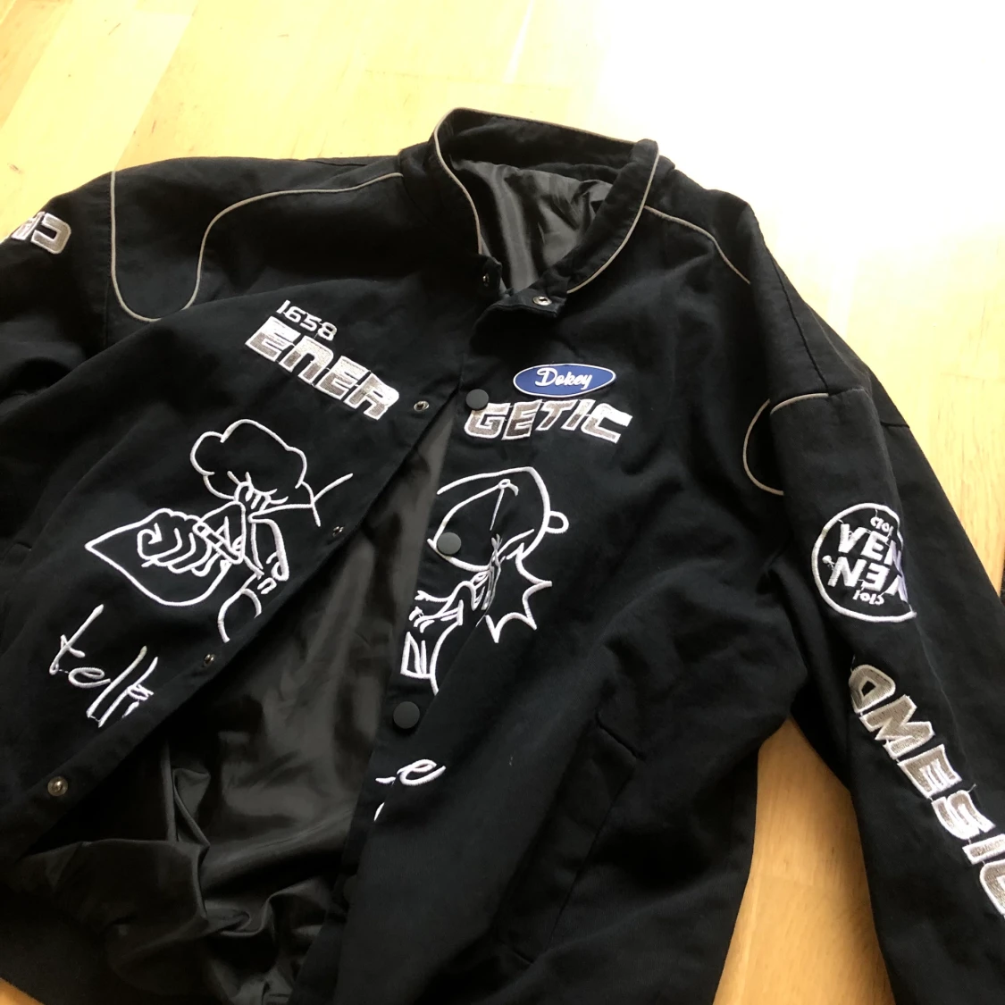 Vintage varsity jacka, strl L  - 90