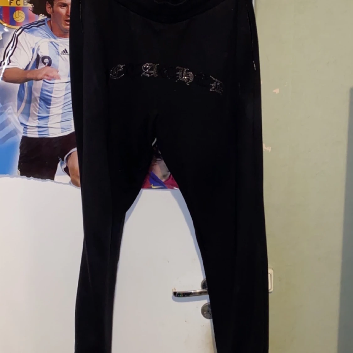 Detached Rhinestone Sweatpants